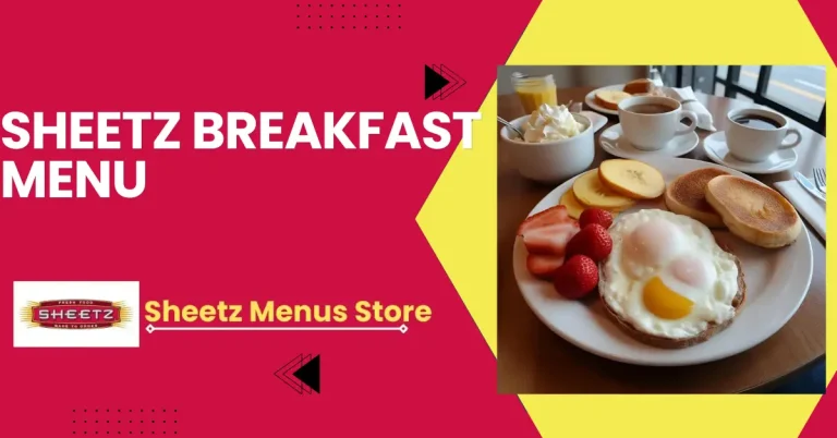 Sheetz Breakfast Menu Prices